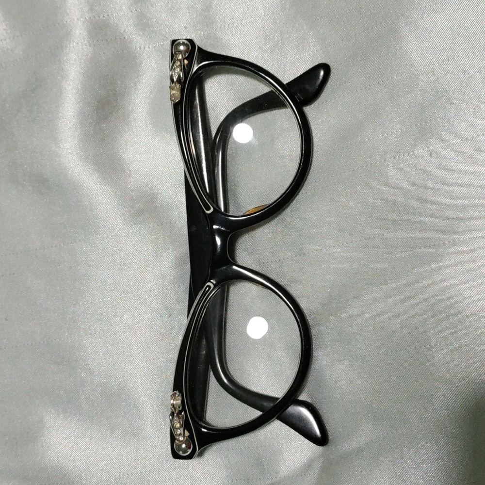 Vintage Bejeweled Cateye Glasses